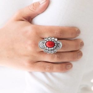 paparazzi Jewelry - Free with Bundle Basic Element Ring Red paparazzi Jewelry - Free with Bundle Basic Element Ring Red